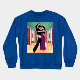 Couple Dancing Romantic Dance Crewneck Sweatshirt